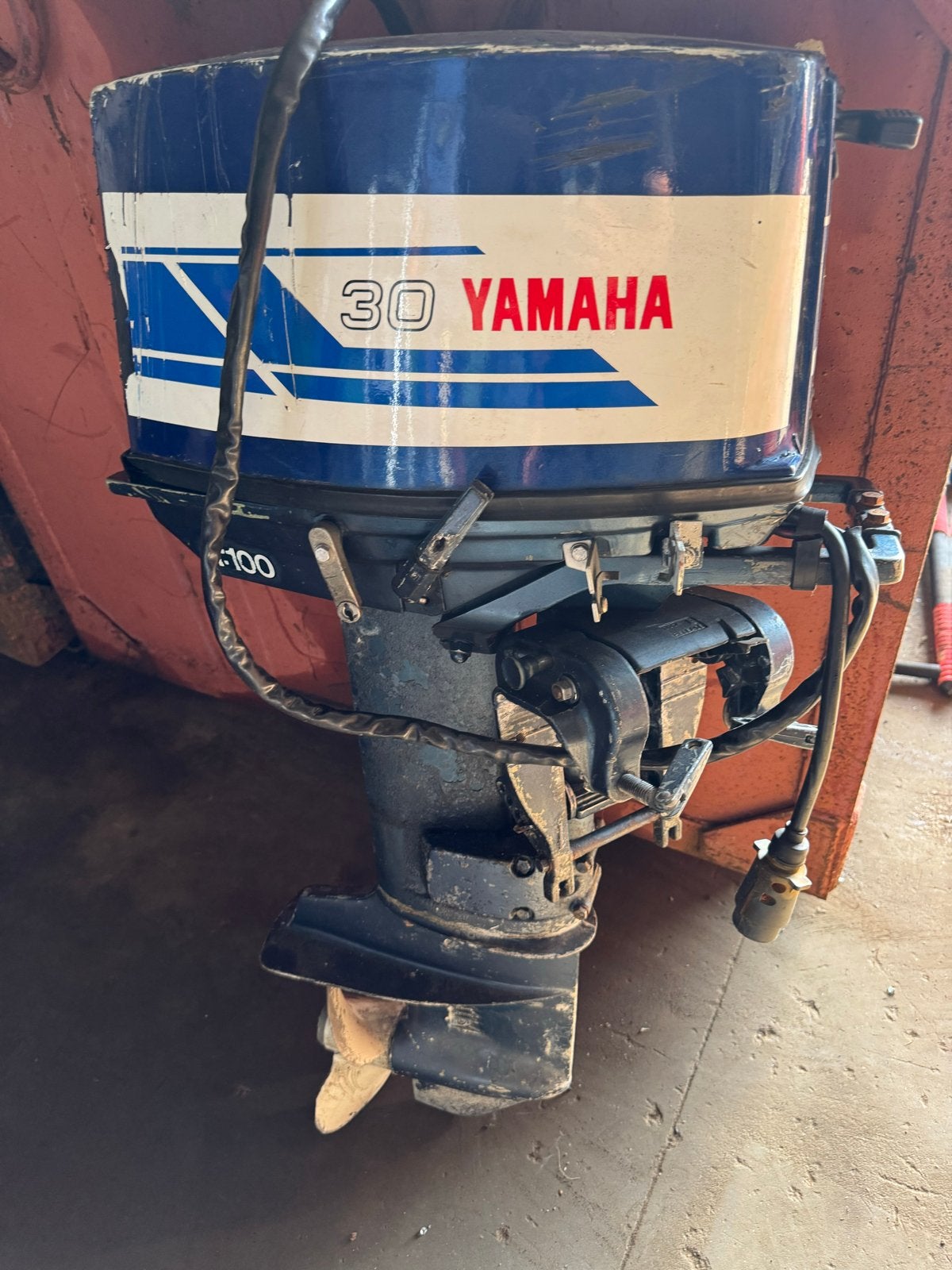 Yamaha 30 PK Buitenboordmotor  voor onderdelen, Watersport en Boten, Bootonderdelen, Ophalen, Gebruikt