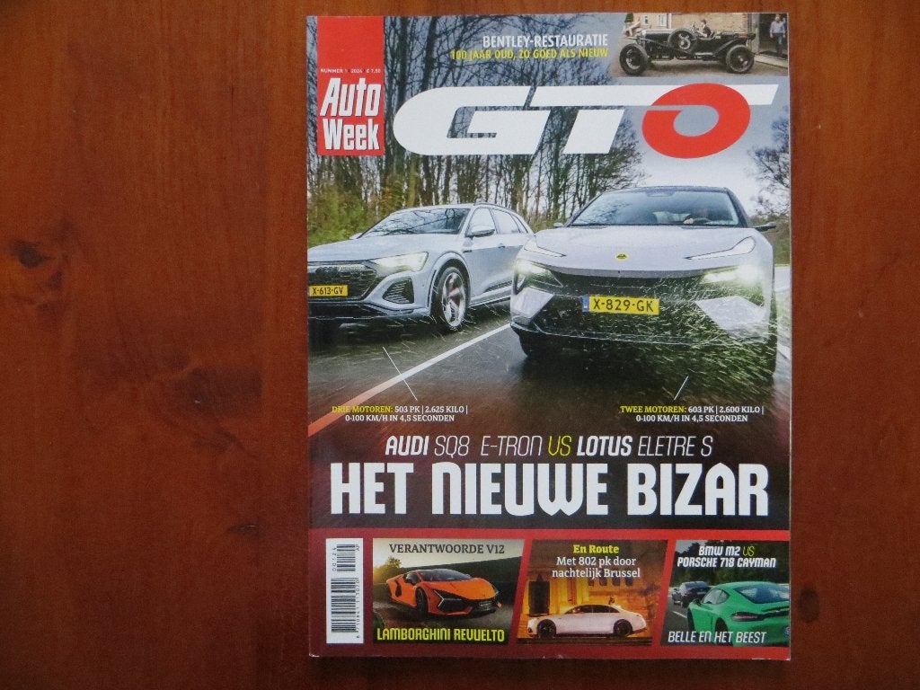 GTO 1 2024 Audi SQ8 E-Tron, Lotus Elettre, Tesla Cybertruck, Ophalen of Verzenden, Nieuw, Audi