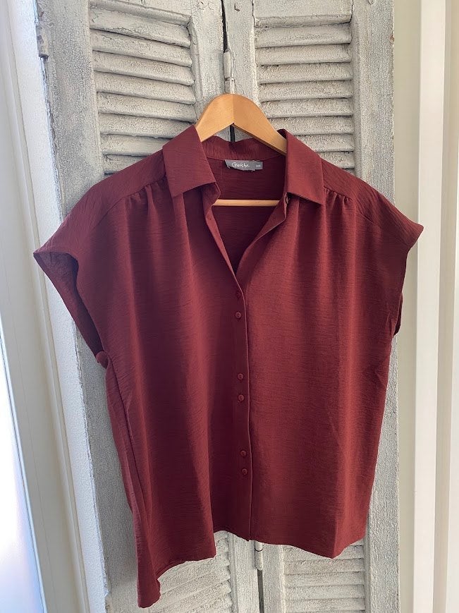 GEISHA prachtig blousje maat 36, Kleding | Dames, Blouses en Tunieken, Ophalen of Verzenden, Nieuw, Maat 36 (S), Bruin