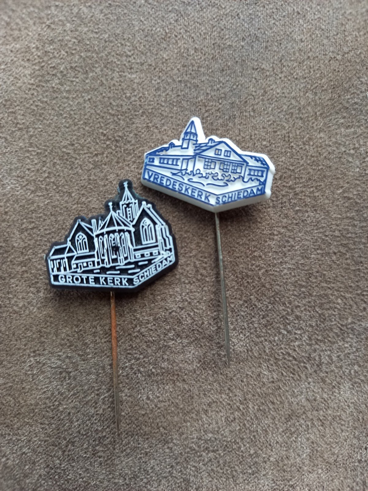 Speldjes Schiedam  , Vredeskerk  - Grote kerk, Ophalen of Verzenden, Gebruikt