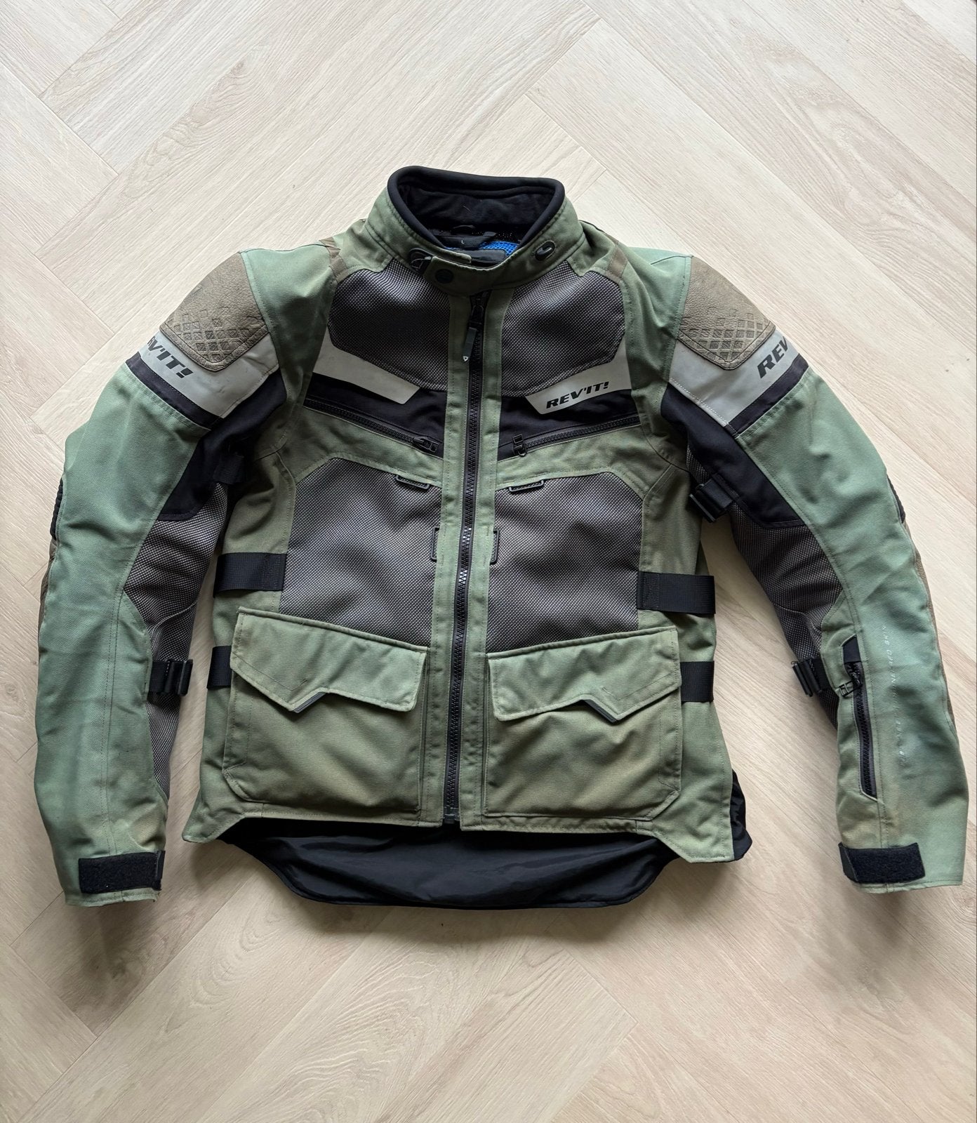 REV'IT! Cayenne pro Motorjas - Maat L, Ophalen, Tweedehands, Heren, Jas | textiel