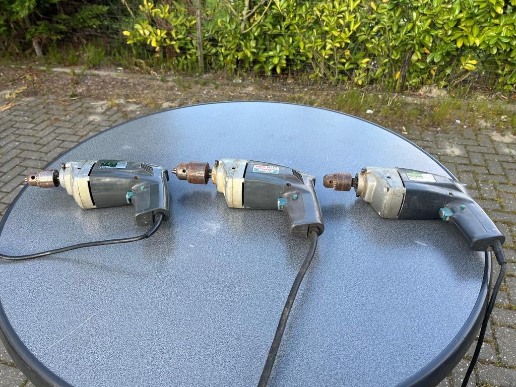 Set van 3 Skil boormachines te koop, Boormachine, Gebruikt, Variabele snelheid, Ophalen of Verzenden