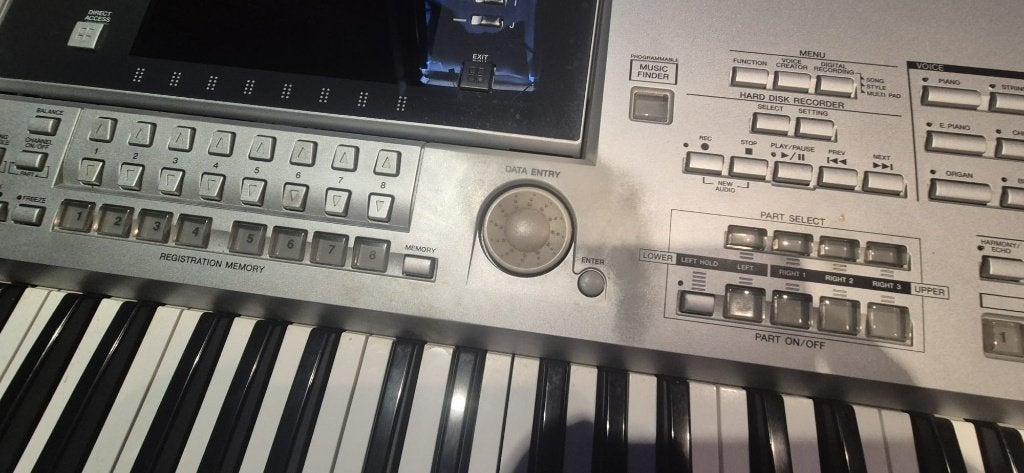 Muziekintrumenten, Muziek en Instrumenten, Keyboards, Ophalen, Gebruikt, Yamaha, Met standaard