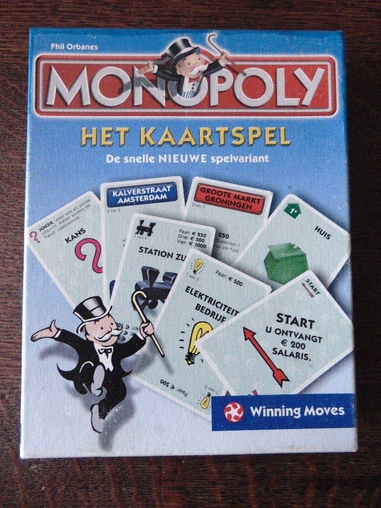 Monopoly Het Kaartspel van Winning Moves, Hobby en Vrije tijd, Gezelschapsspellen | Kaartspellen, Vijf spelers of meer, Ophalen of Verzenden