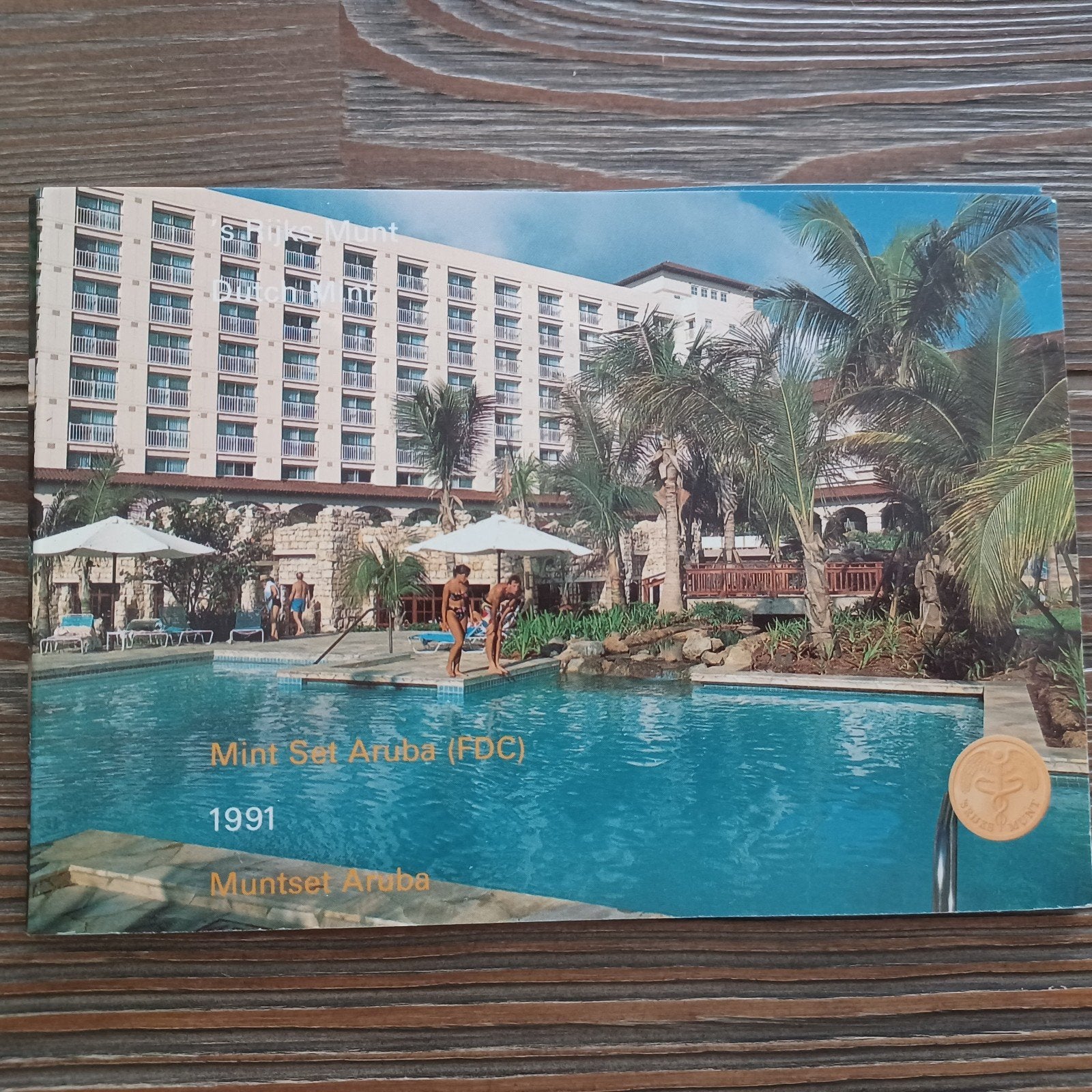 muntset Aruba compleet fdc 1991, Ophalen of Verzenden