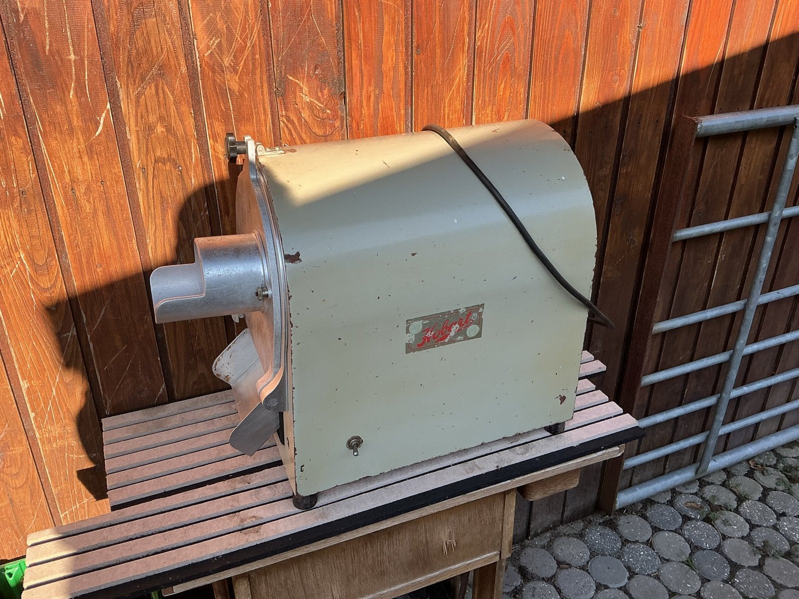 Hobart Horeca Keukenmachine met Diverse Snijschijven, Ophalen, Metaal, Snijmachine, Overige merken