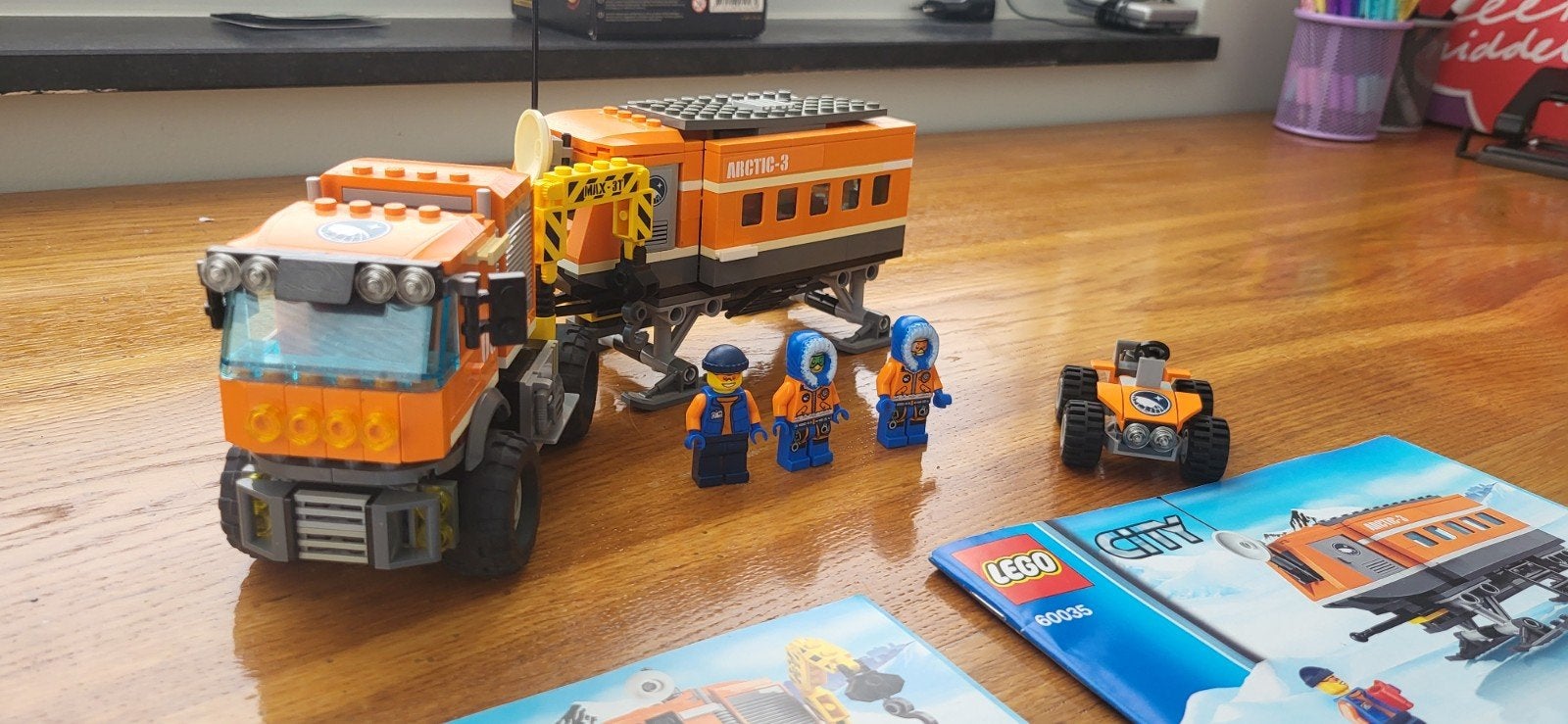 Lego City Arctic Expedition 60035 - Compleet met boekjes, Kinderen en Baby's, City, Lego, Ophalen of Verzenden, Zo goed als nieuw