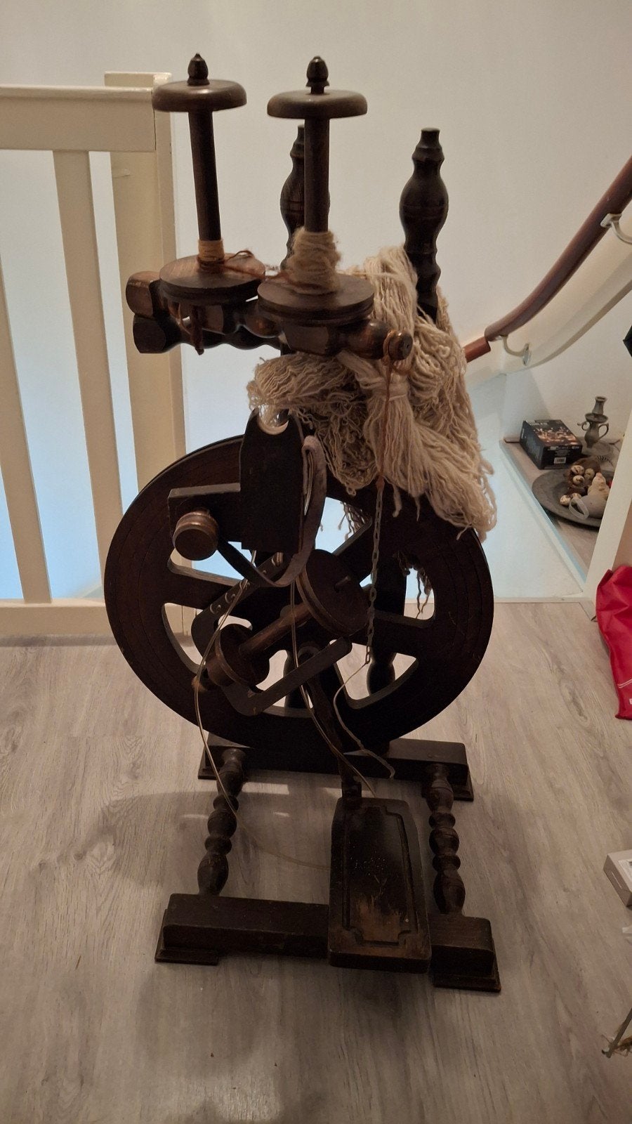 Spinnewiel, Hobby en Vrije tijd, Spinnewielen en Spinnen, Ophalen, Spinnewiel