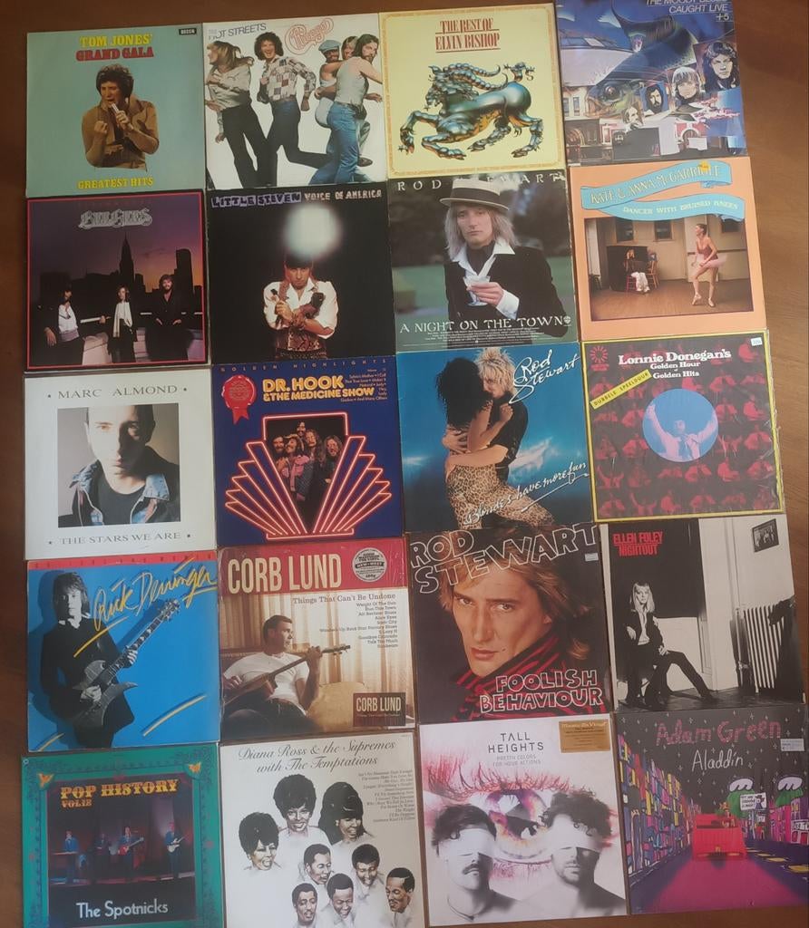 522 POP/ROCK/SOUL/70'S/80'S LP'S €5 per stuk, Ophalen of Verzenden, Gebruikt, 12 inch