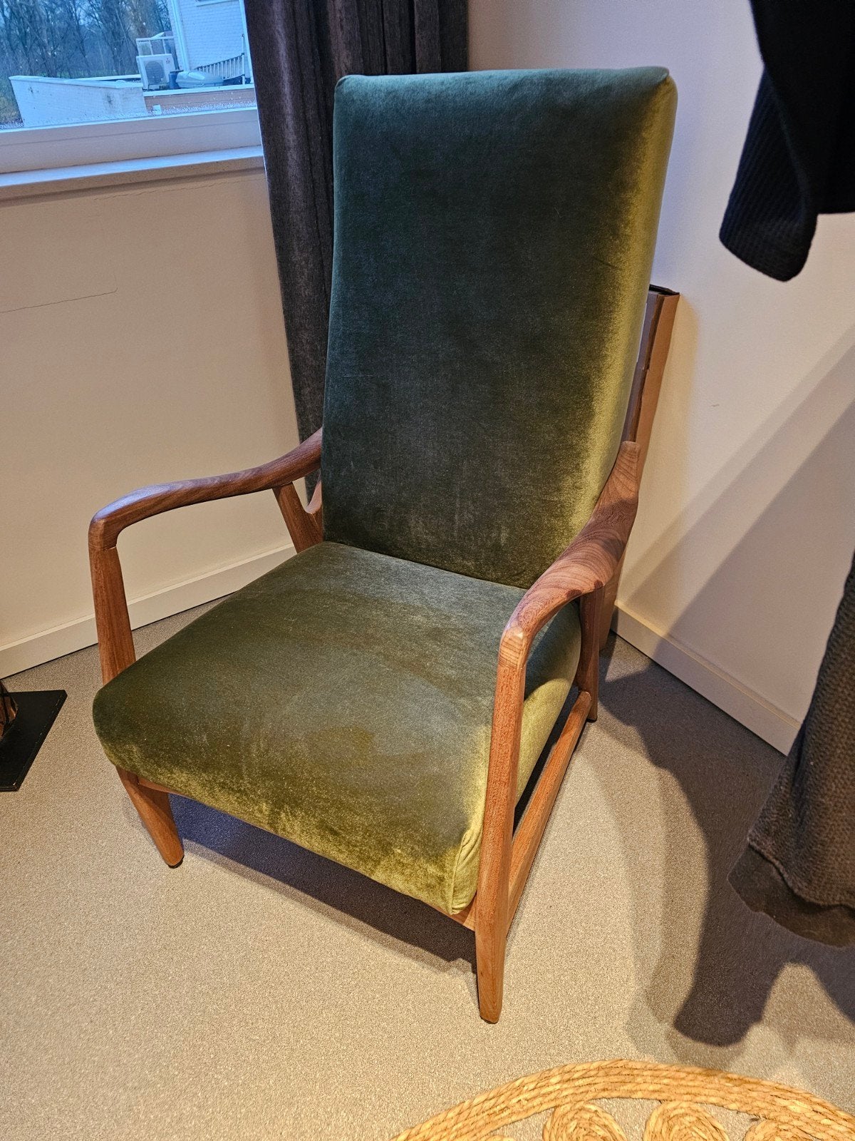 vintage Topform fauteuil -jaren 60- Nederlands Design, groen, Ophalen of Verzenden