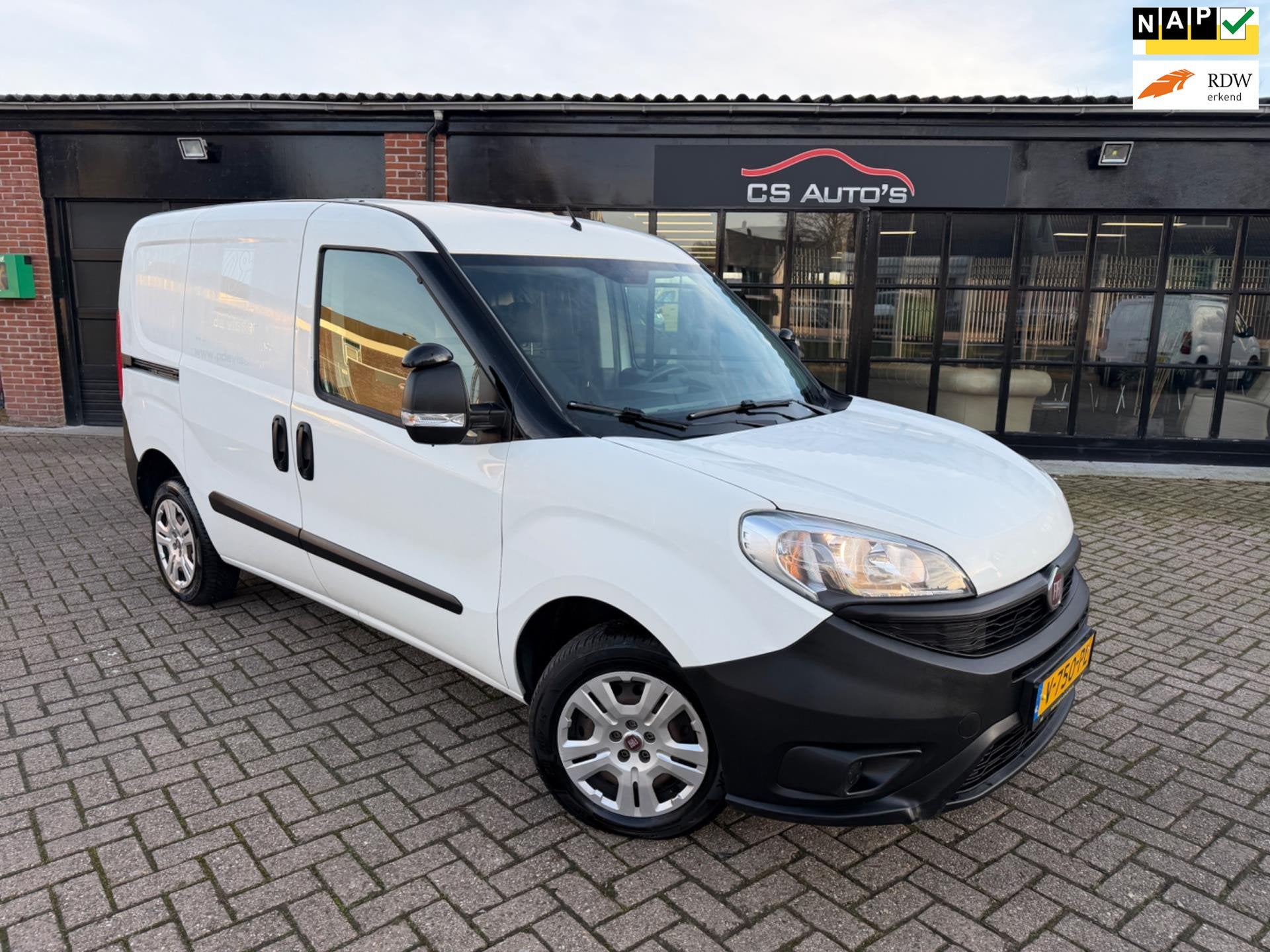Fiat Doblò Cargo 1.3 MJ|5-2018|euro6|airco|1 e eigenaar, Voorwielaandrijving, Gebruikt, Euro 6, 4 cilinders