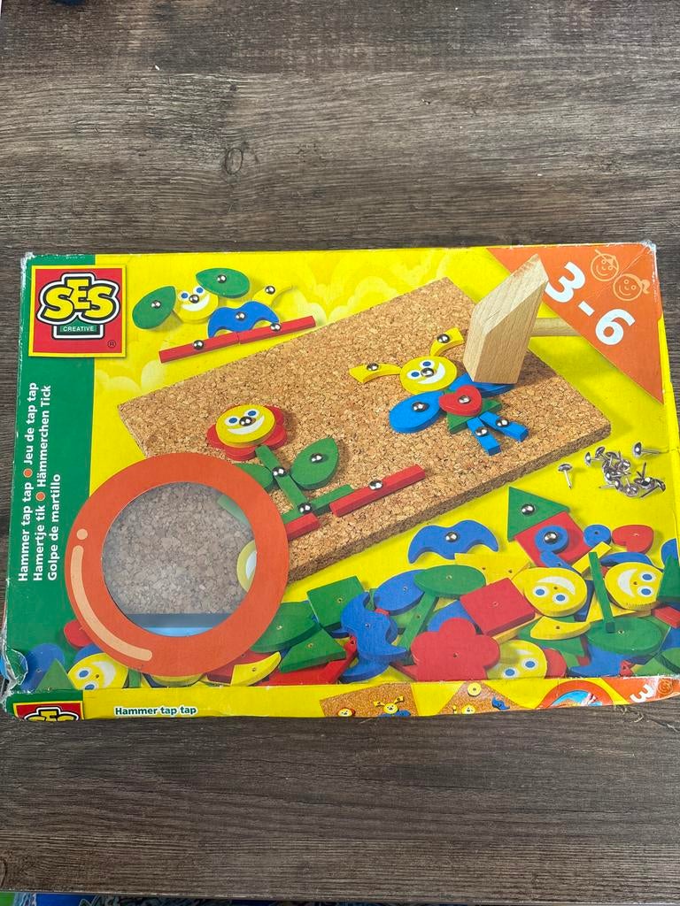 SES Creative Hamertje Tik Spel 3-6 jaar, Ophalen of Verzenden, Gebruikt, Knutselen