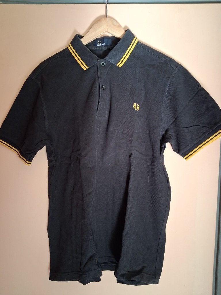 9 Fred Perry polo's gedragen, Ophalen, Gedragen, Maat 56/58 (XL), Zwart