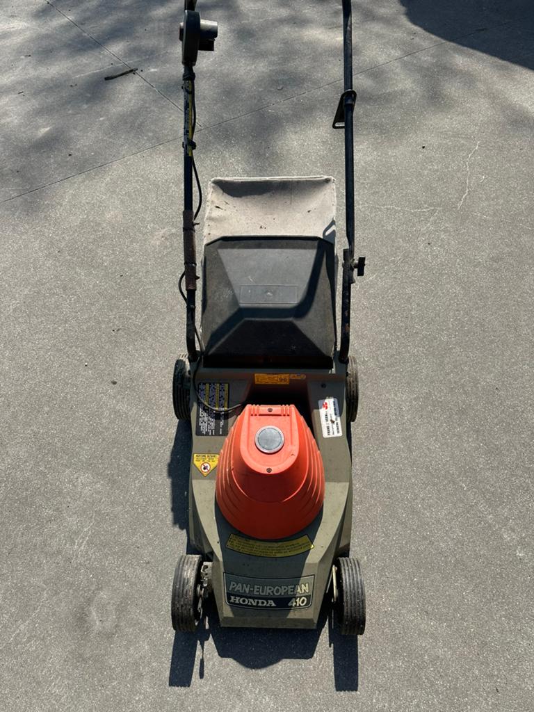 Honda 410 grasmaaier, Ophalen, Gebruikt, 40 t/m 49 cm, Elektrische grasmaaier