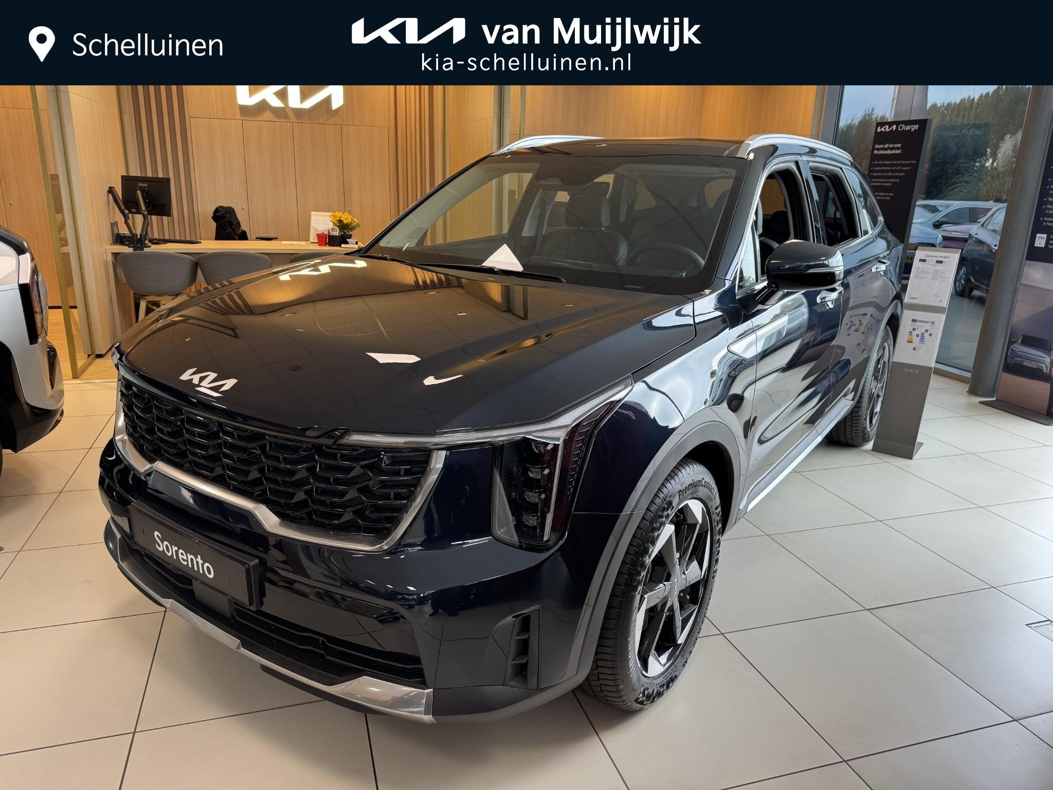 Kia Sorento 1.6 T-GDi Plug-in Hybrid 4WD DynamicPlusLine 7p, Auto's, Automaat, 14 kWh, Verwarmde buitenspiegels, 4 cilinders