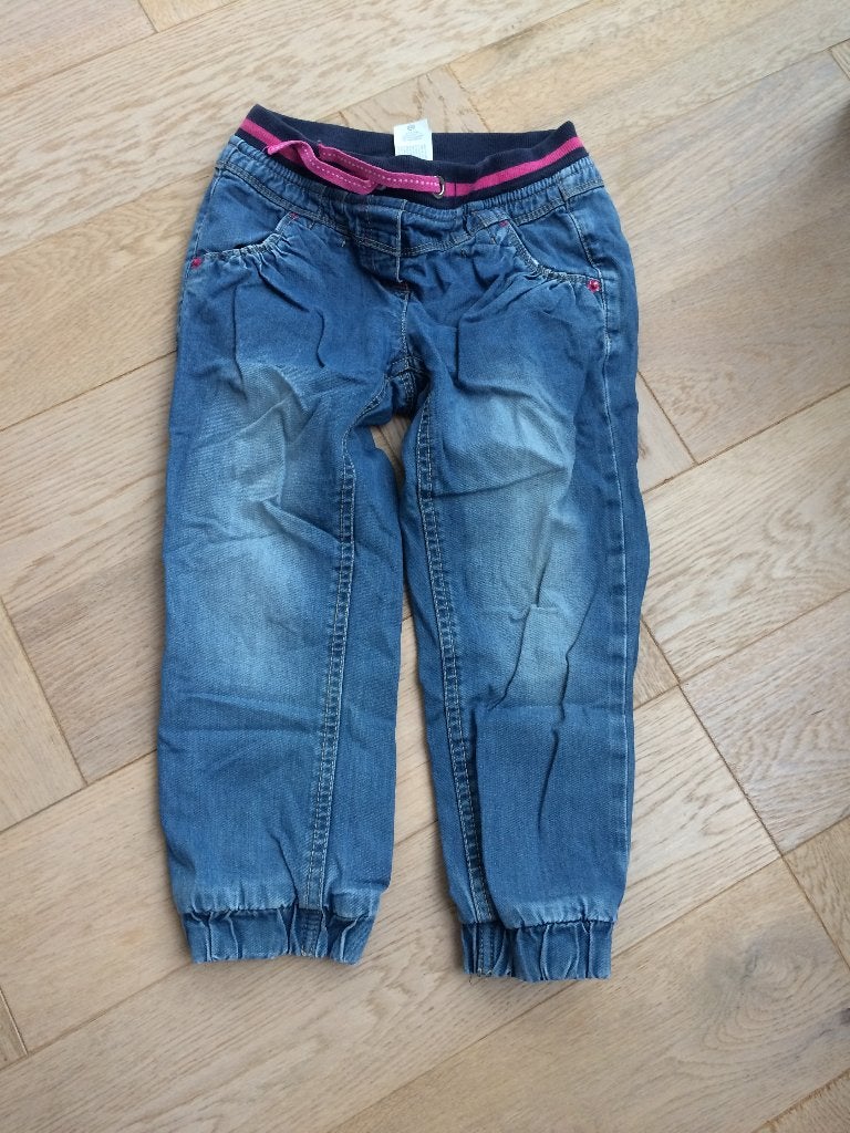 Lekkere gevoerde spijkerbroek maat 110, Broek, Meisje, Ophalen of Verzenden, Palomino