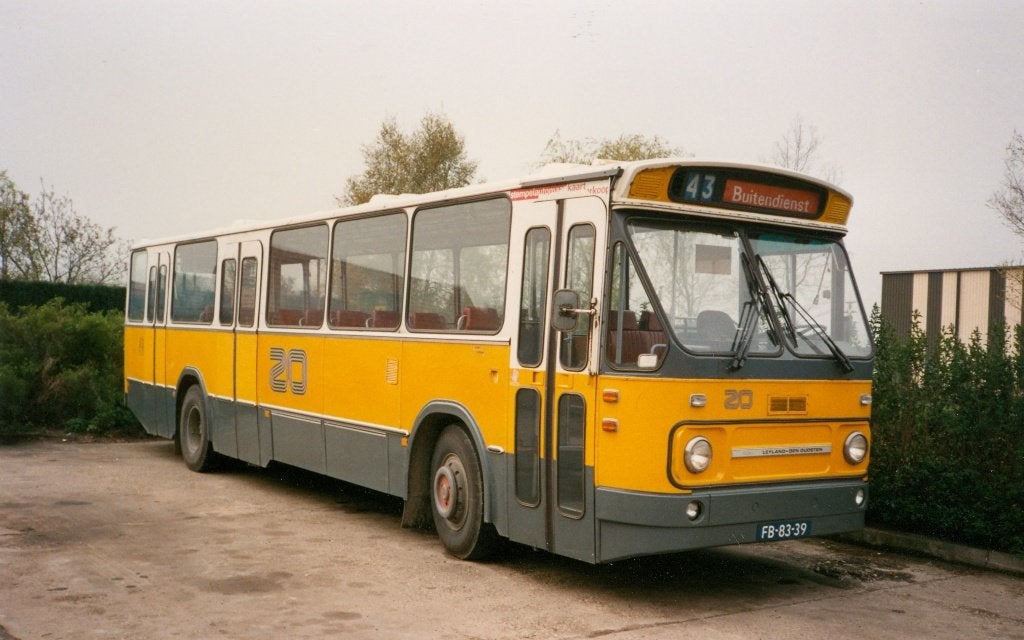 Busfoto MB 200 2321 zo andelst, Verzenden, 1980 tot heden, Gelderland