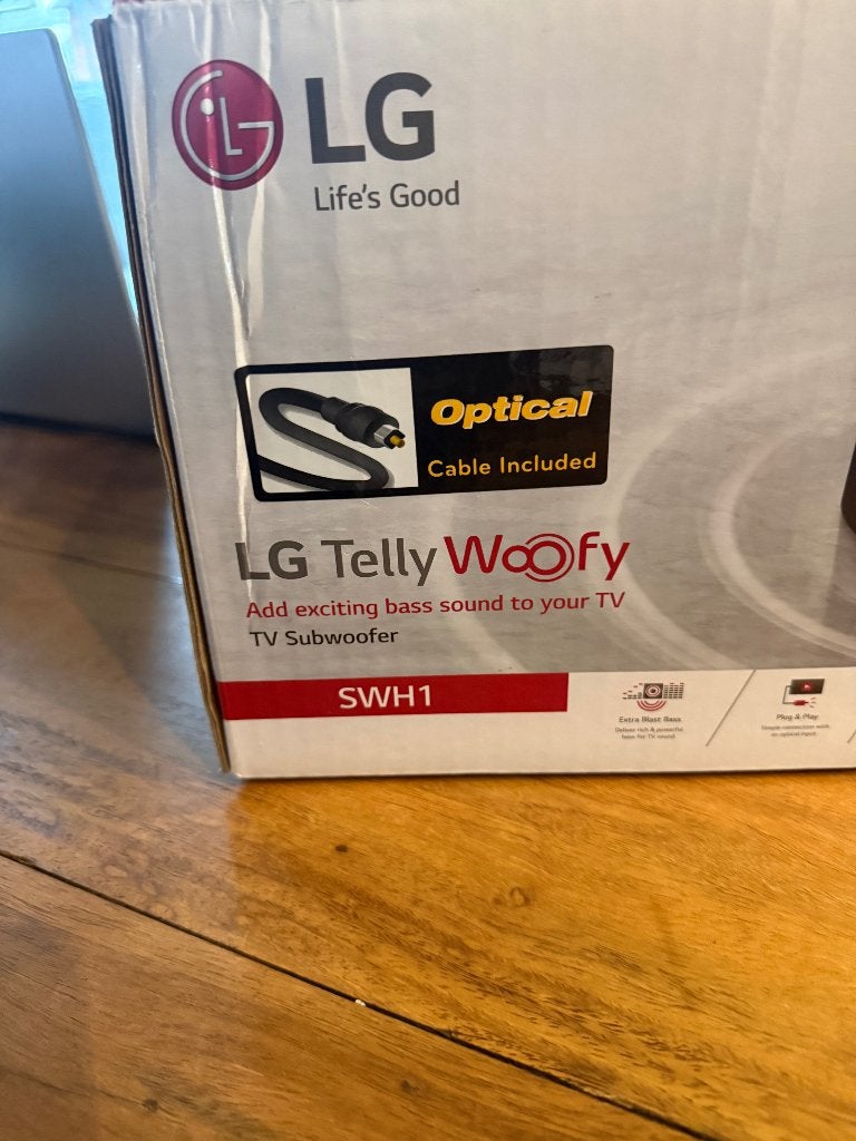Subwoofer lg, Ophalen, Bluetooth, Zo goed als nieuw