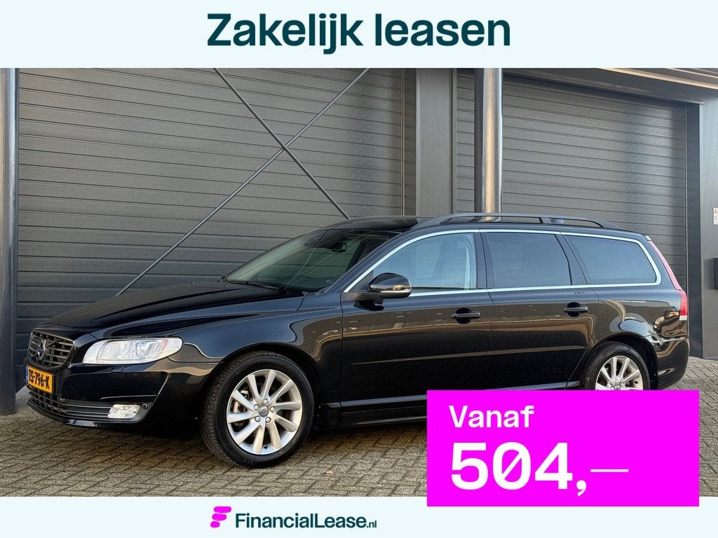 Volvo V70 2.0 T4 Dynamic Edition, Stoel/Stuur verwarming, Af, Auto's, Volvo, Bedrijf, Lease, Financial lease, V70, ABS, Airbags