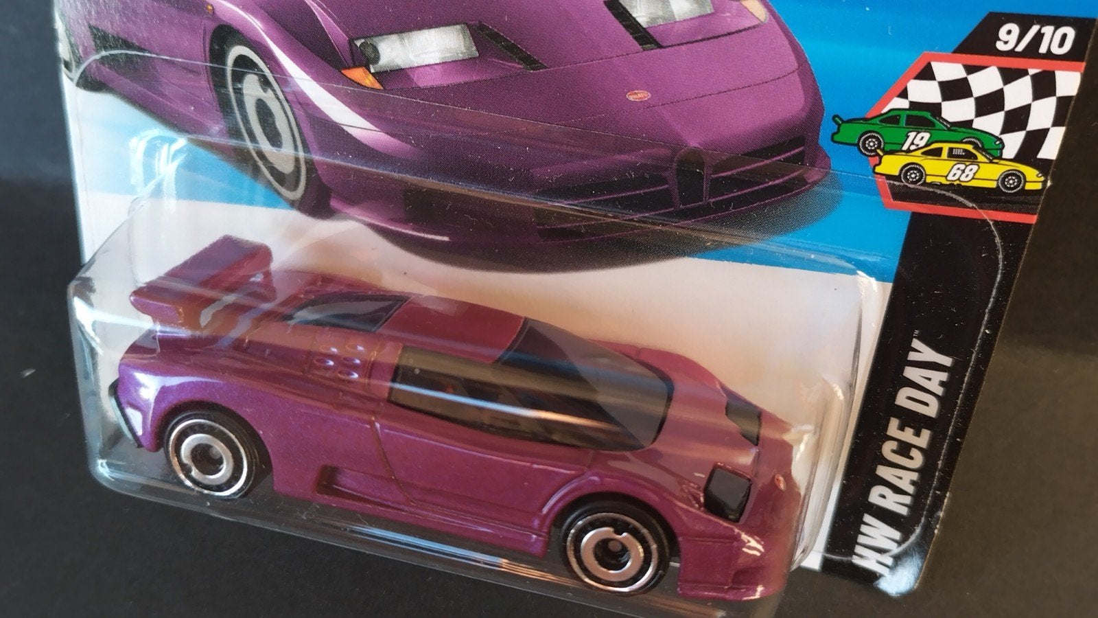 Bugatti EB 110 Supersport 1:64 3inch Hotwheels Pol, Auto, Verzenden, ., Nieuw