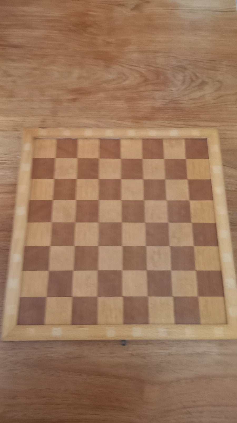 Schaken en dammen bordspel - Homas Spelen (ca. 40x40cm), Een of twee spelers, Ophalen of Verzenden, Gebruikt, Homas Spelen