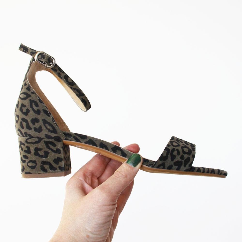 Zeer Mooie Suede Manfield Sandalen -s10 (Maat 41) € 30,-