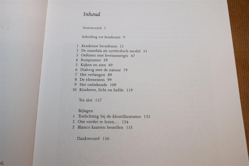 Mandalakunst — Krassen als Inspiratiebron Werkboek, Ophalen of Verzenden, Zo goed als nieuw, Tekenen en Schilderen