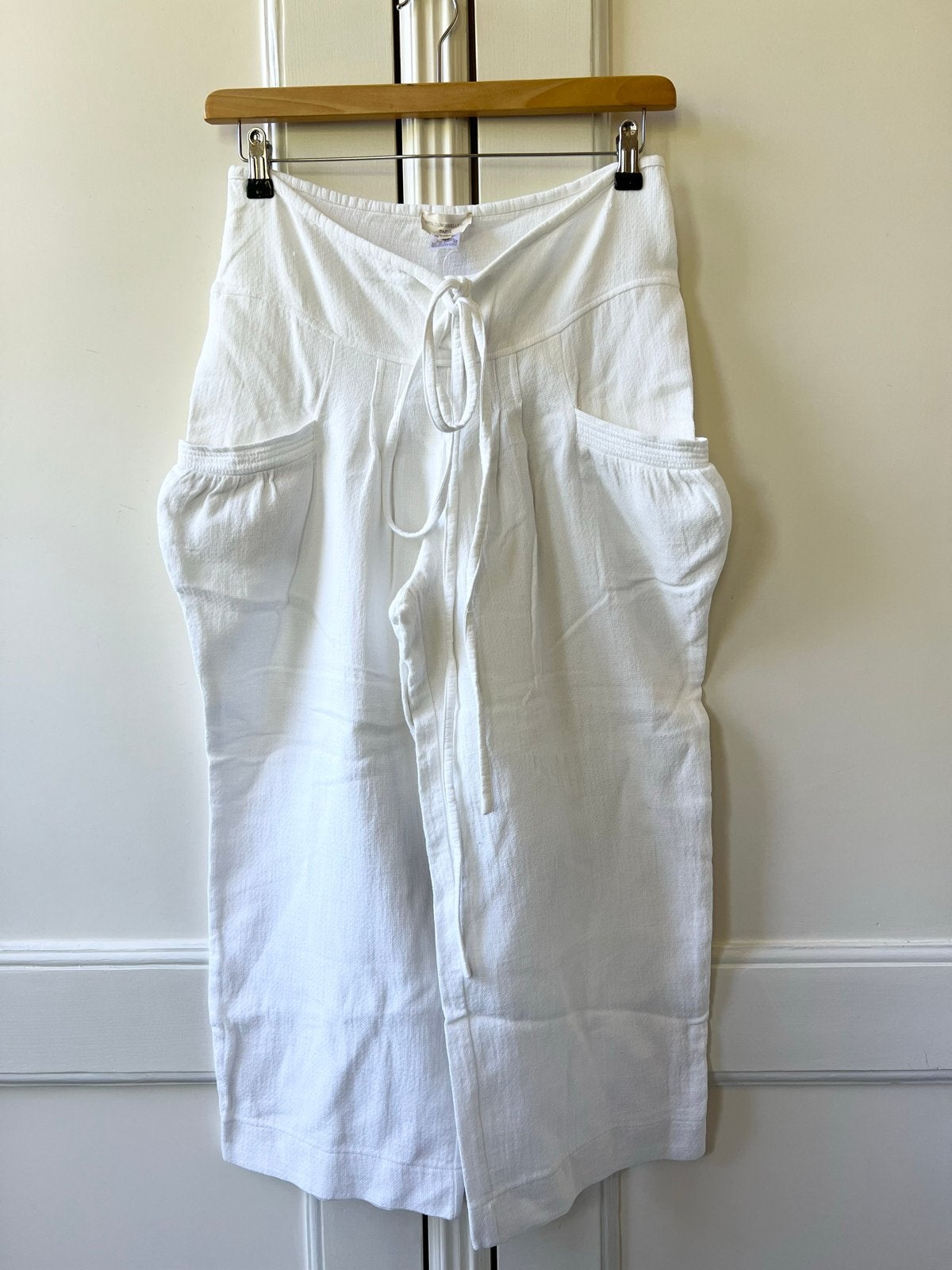 Mes Demoiselles 7/8 Witte Katoenen Broek - Maat 36, Kleding | Dames, P, O, Wit, P