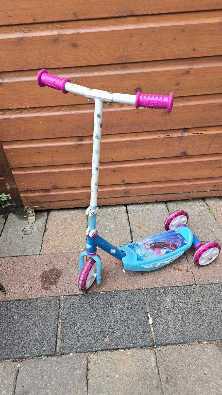 Smoby Frozen Step met 3 wielen, Ophalen, Gebruikt, Gewone step, Smoby