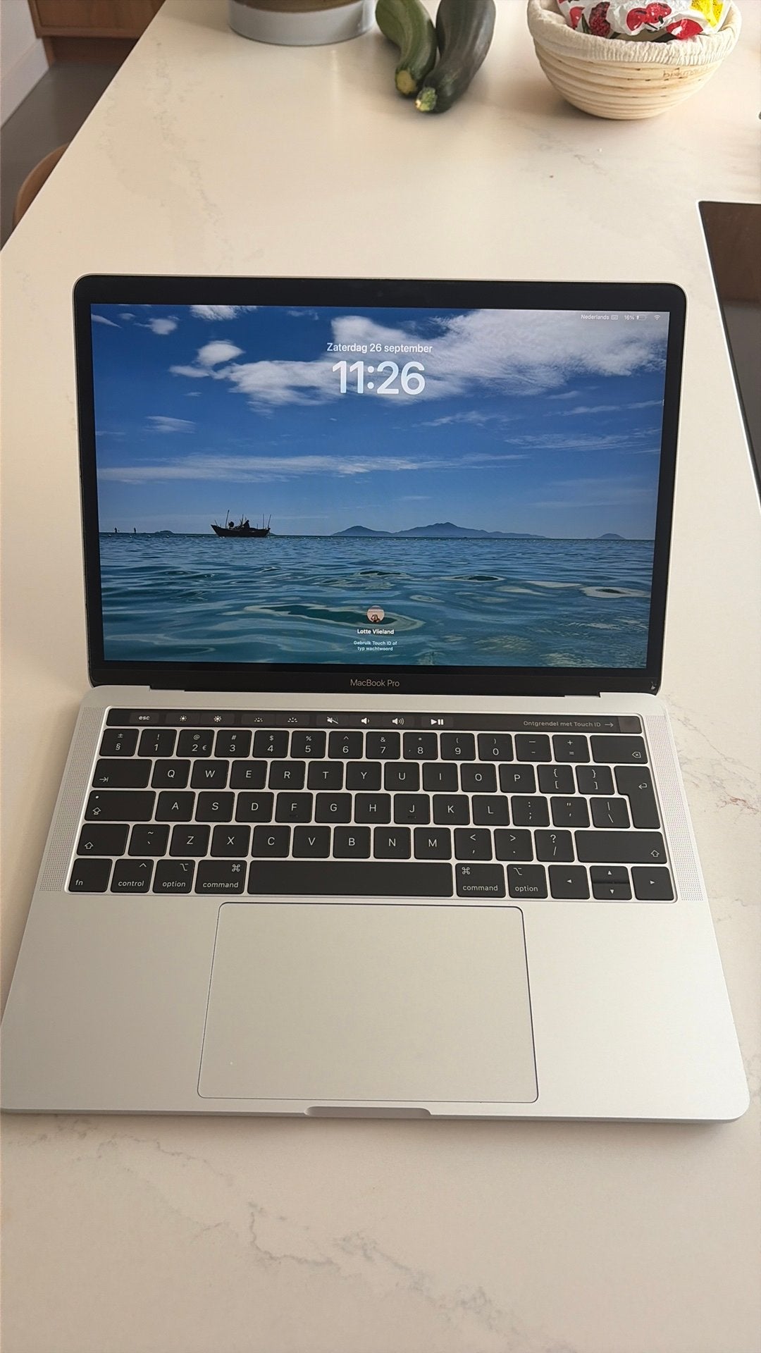 MacBook Pro 13" 2018 – i5 – 8GB – 512GB SSD – met gebreken