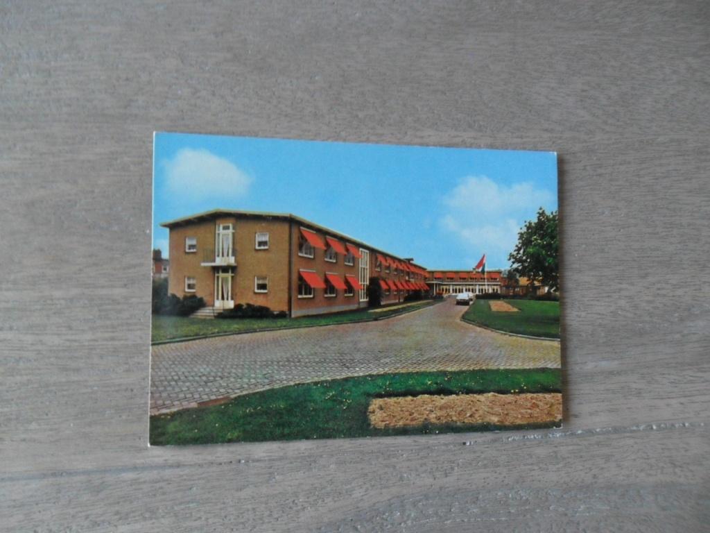 Ridderkerk, bejaarden tehuis Brug. Nieuwenhuizen st. 1972, Verzenden, 1960 tot 1980, Ongelopen, Noord-Brabant