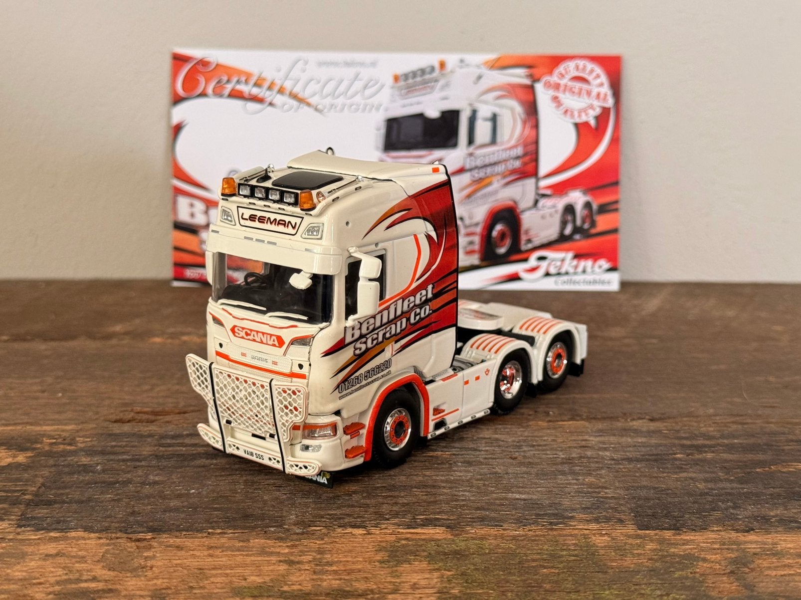 Tekno - Scania next gen Befleer, Verzenden, Zo goed als nieuw, Bus of Vrachtwagen, Tekno