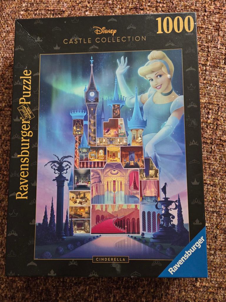 Ravensburger Disney Castle Assepoester Puzzel 100, Ophalen of Verzenden, 500 t/m 1500 stukjes, Zo goed als nieuw, Legpuzzel