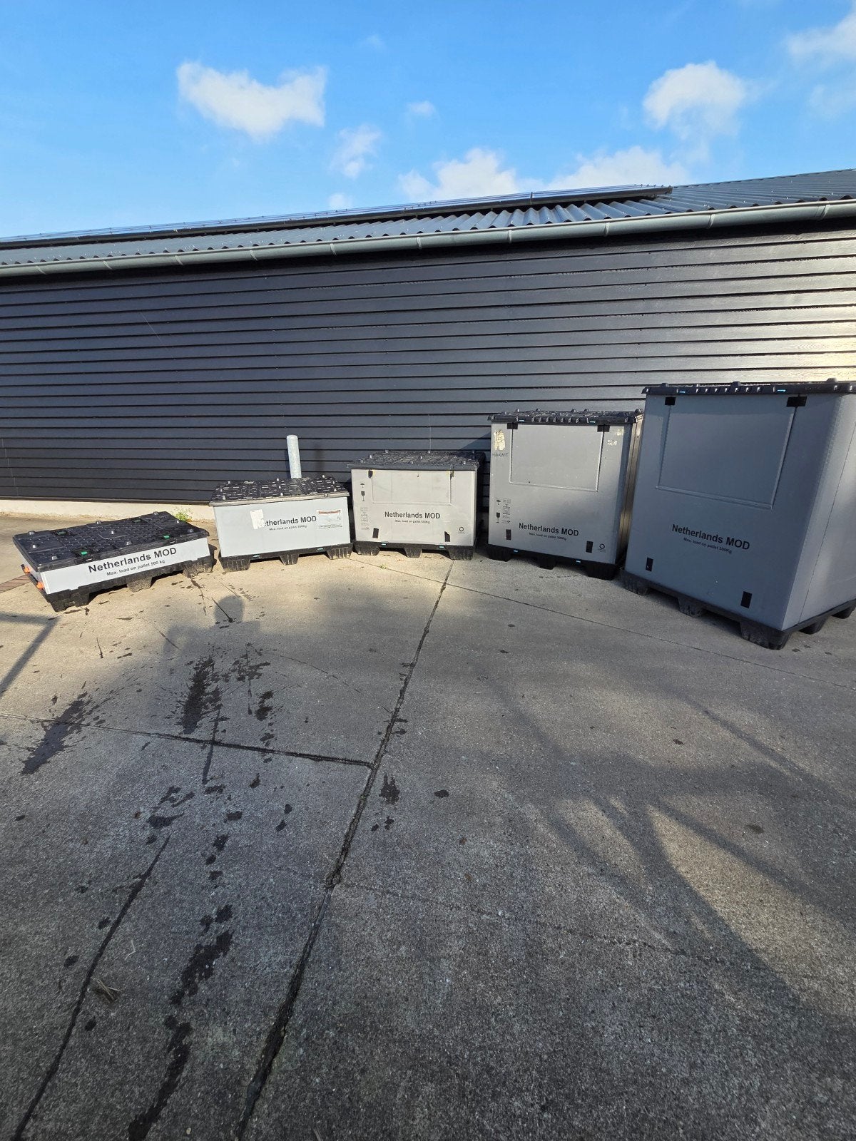 palletbox opvouwbaar Unipack, Doos, Opvouwbaar, Minder dan 35 cm, Ophalen of Verzenden