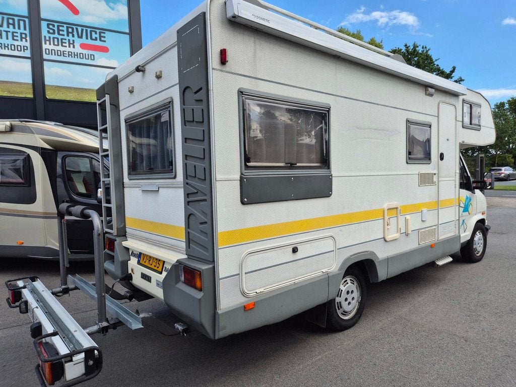 Knaus - Fiat 290 NAJ CAMPER 6 slaapplekken Kurkdroog !, Caravans en Kamperen, Campers, Alkoof, Luifel, Bedrijf, Reservewiel