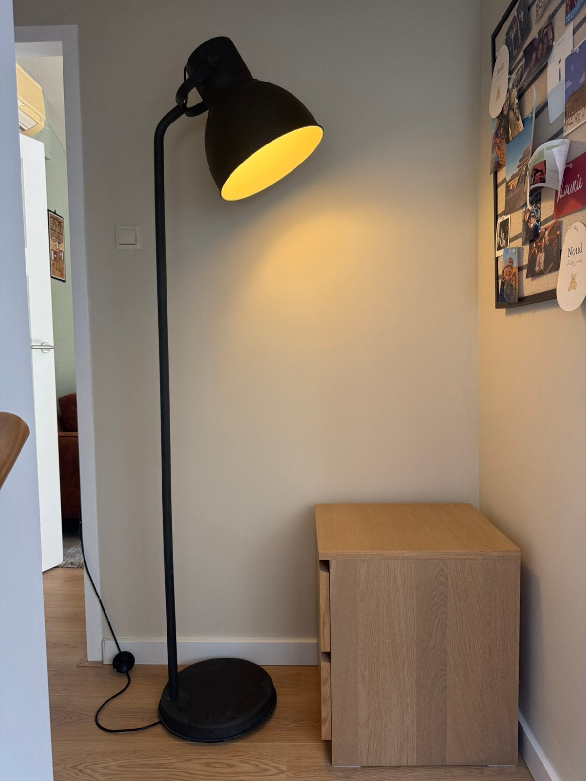 IKEA hektar staande lamp, Ophalen, Zo goed als nieuw, 150 tot 200 cm
