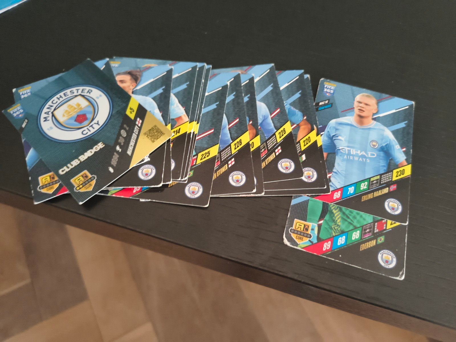 Manchester City voetbal kaarten (19 stuks), Ophalen of Verzenden, Buitenlandse clubs