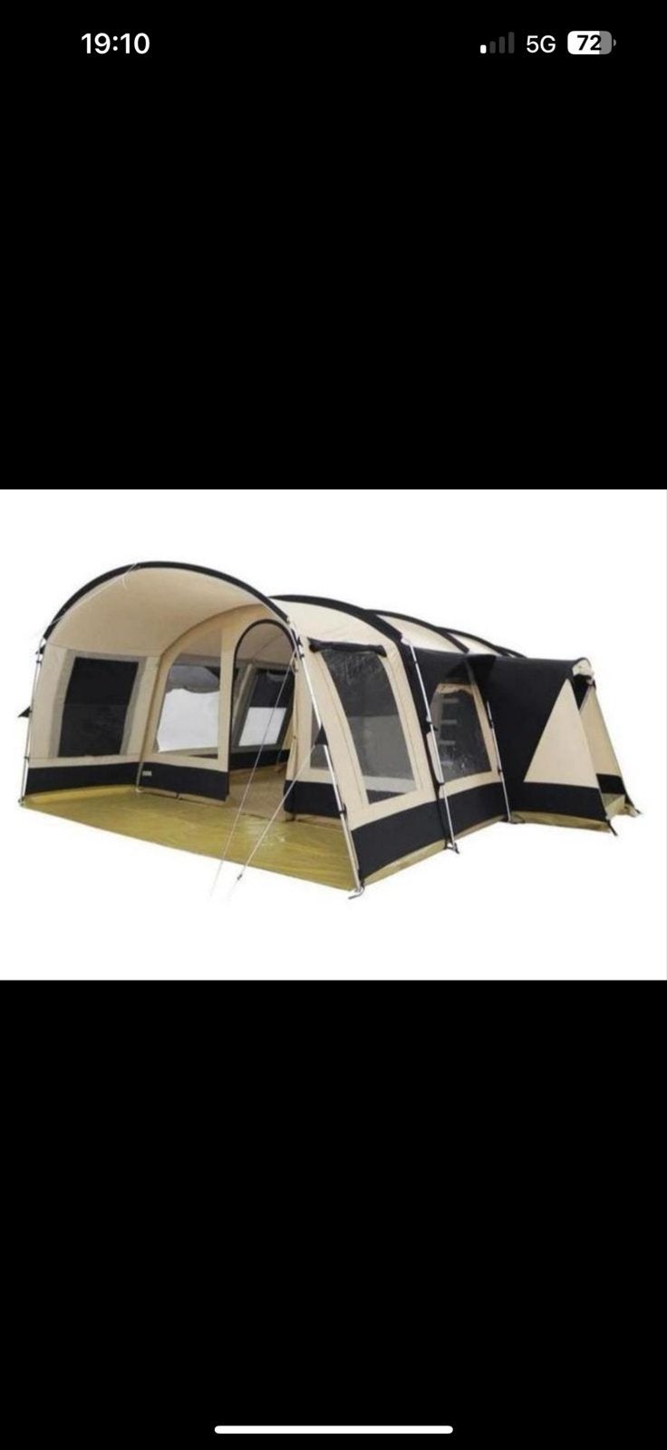 Obelink Amazones 6 tent met Daxara 127 aanhanger, Ophalen, Gebruikt, Tot en met 6
