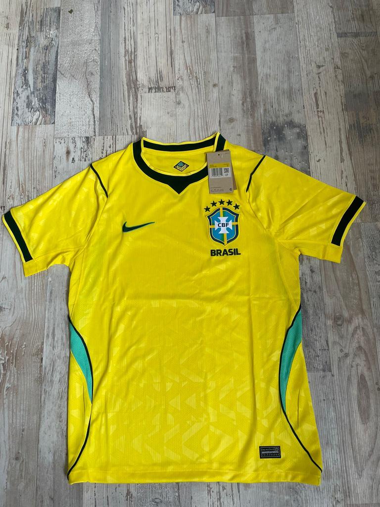 Voetbalshirt brasil, Geel, Nieuw, Ophalen of Verzenden, Voetbal