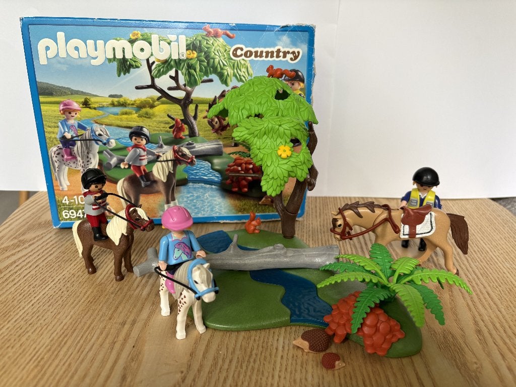 Playmobil Country 6947 - Paarden en Ruiters - Horseback, Kinderen en Baby's, Speelgoed | Playmobil, Complete set, Ophalen of Verzenden