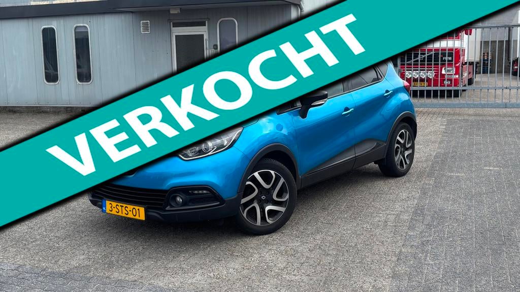 Renault Captur 0.9 TCe Dynamique, Camera, Nap, Nwe Apk, Pdc,, Voorwielaandrijving, Gebruikt, Blauw, 49 €/maand