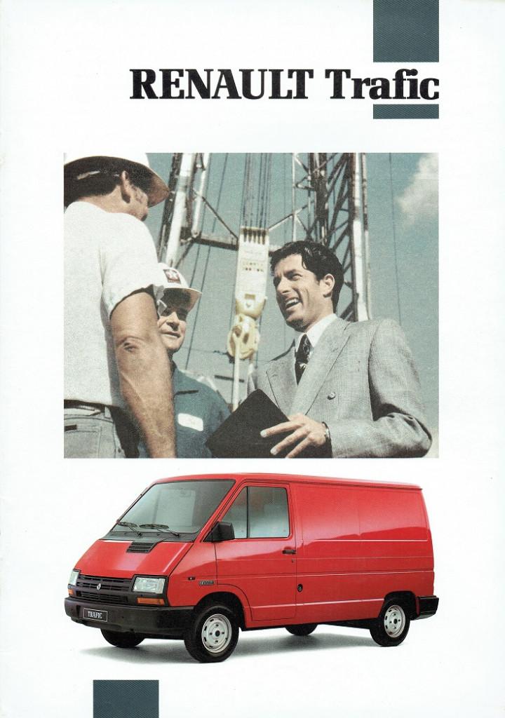 Folder Renault Trafic (1992), Verzenden, Gelezen, Renault