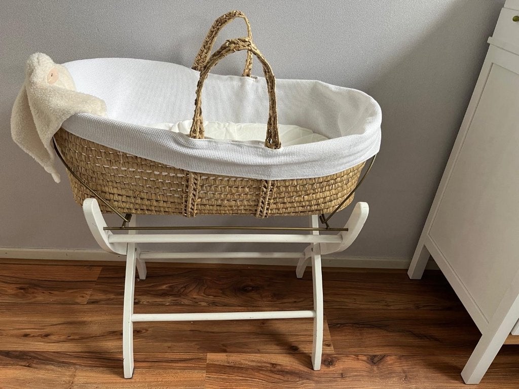 Wiegje te koop, Ophalen, Zo goed als nieuw, Minder dan 140 cm, Minder dan 70 cm