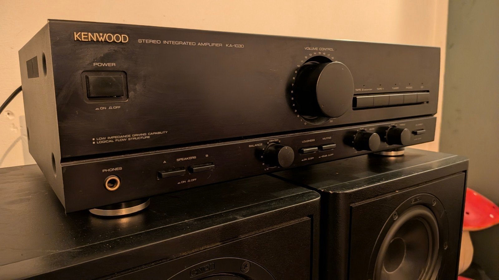 Kenwood KA-1030 HIFI Versterker - 150 Watt, Audio, Tv en Foto, Versterkers en Receivers, Ophalen of Verzenden, Gebruikt, Stereo