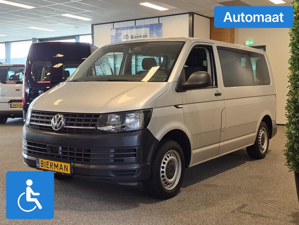 Volkswagen Transporter Geen (bj 2017, automaat), Auto's, Volkswagen, Automaat, Stof, Gebruikt, Zwart