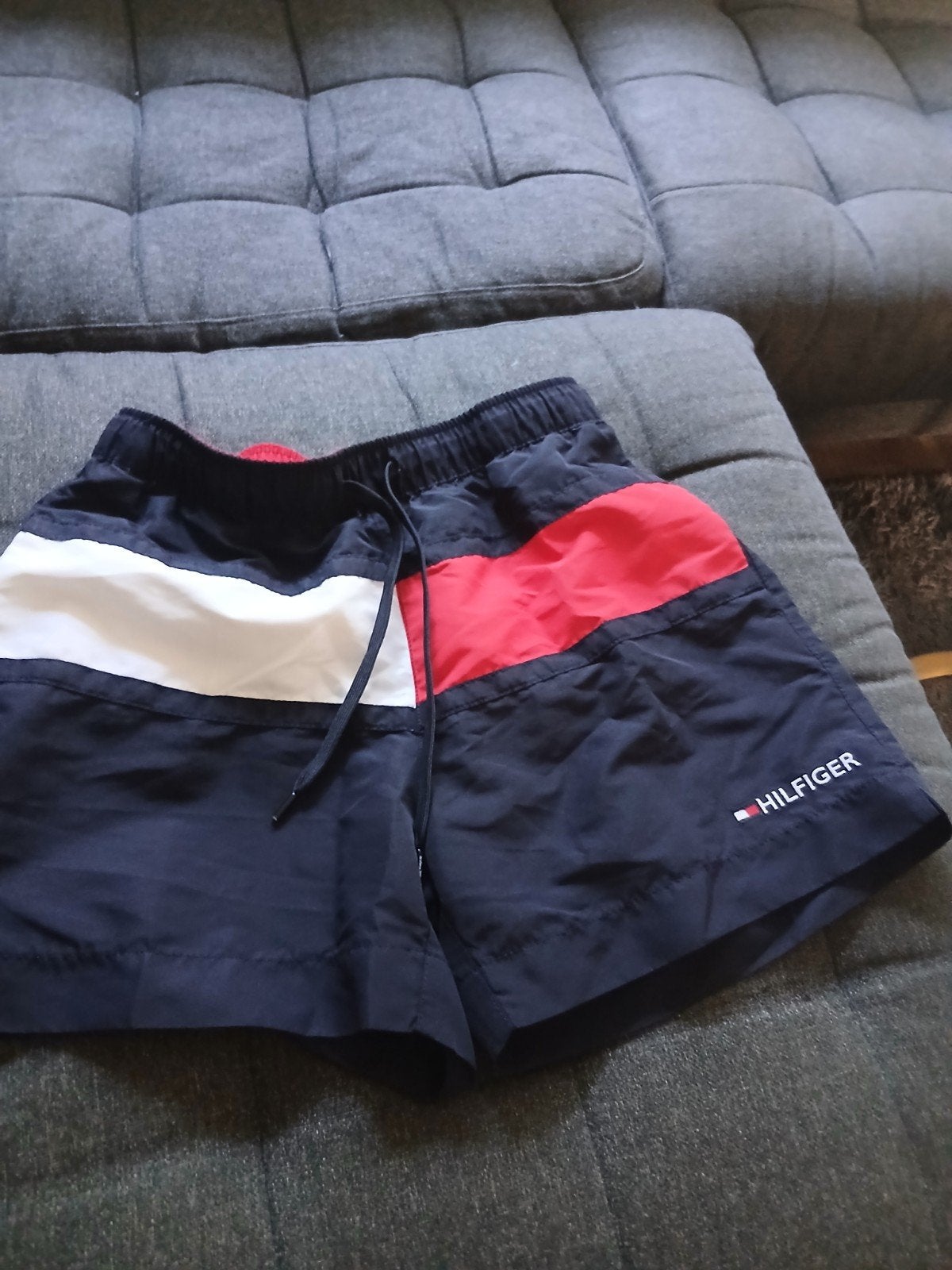 Tommy Hilfiger zwembroek - Zo goed als nieuw  Size : S, Meerkleurig, Ophalen of Verzenden, Zo goed als nieuw, Zwembroek of Short