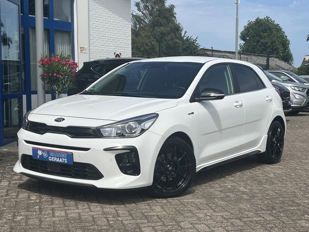 Kia Rio 1.0 TGDI GT-Line | Dodehoekherkenning, Parkeesensore, Auto's, Kia, Voorwielaandrijving, Automatische klimaatregeling, 101 pk