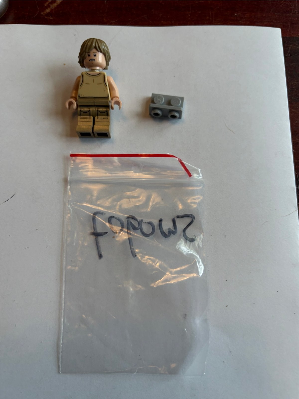 LEGO Star Wars SW0907 Luke Skywalker Minifiguur, Ophalen of Verzenden, Gebruikt, Lego