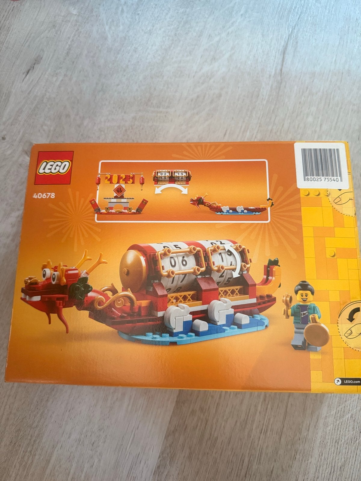 Lego 40678 Festival Kalender Draak Nieuw in doos, Overige thema's, Lego, Nieuw, Ophalen of Verzenden