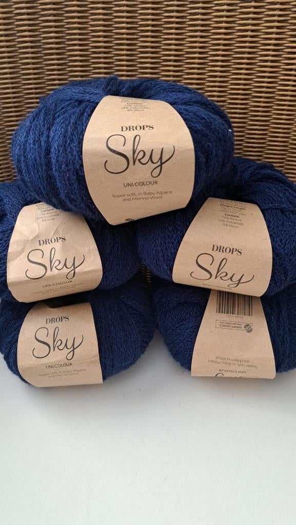 Drops Sky Baby Alpaca, Ophalen of Verzenden, Nieuw, Breien of Haken, Patroon of Boek